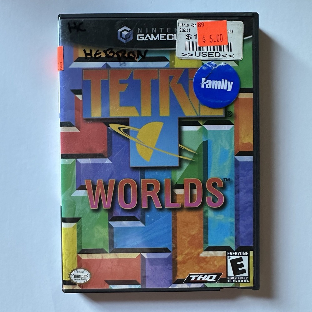 Tetris Worlds (Nintendo GameCube, 2002) COMPLETE IN BOX